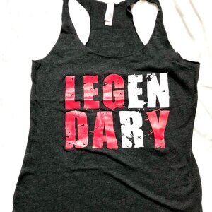 LEG DAY or LEGENDARY Flowy Tank
